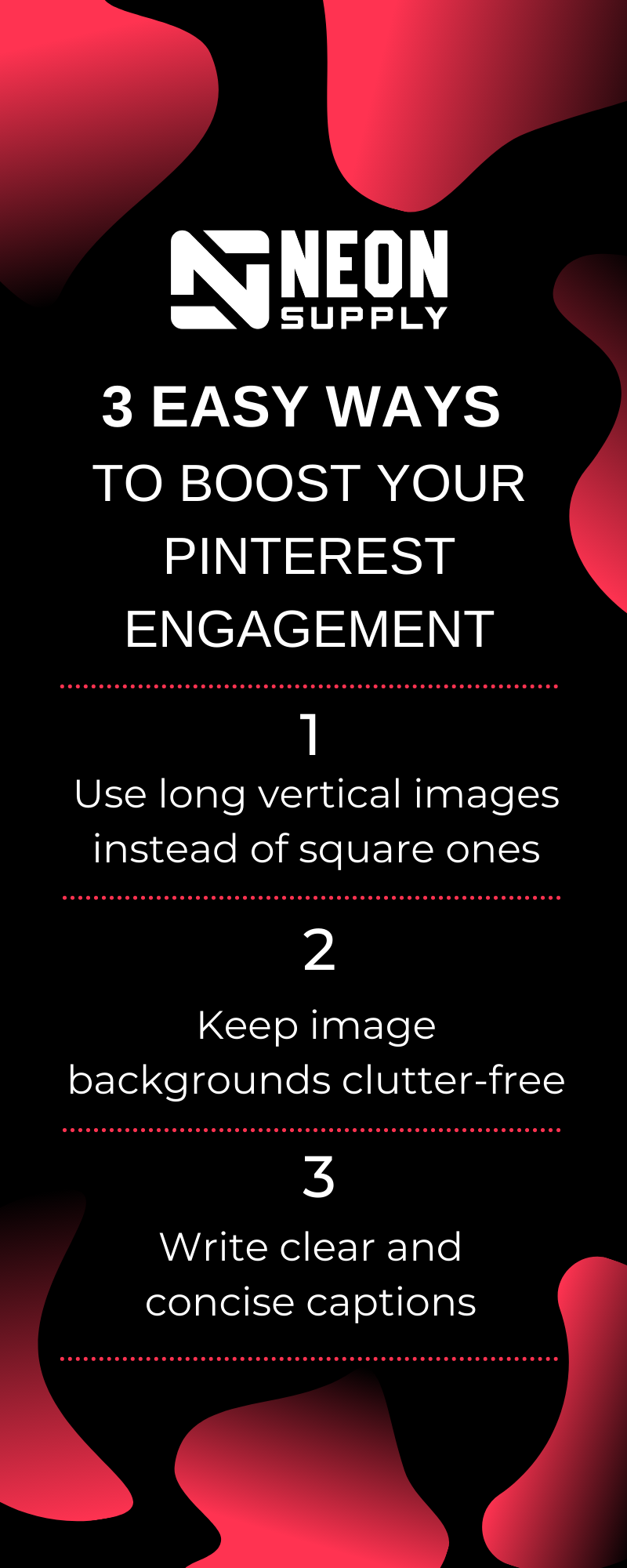 3 EASY TIPS TO BOOST YOUR PINTEREST ENGAGEMENT
