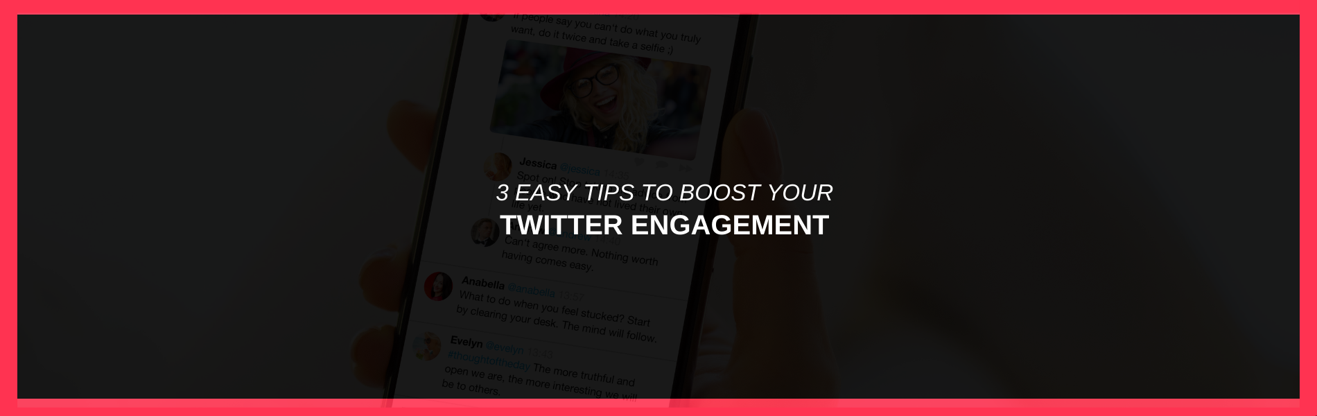 3 Easy Tips to Boost Your Twitter Engagement